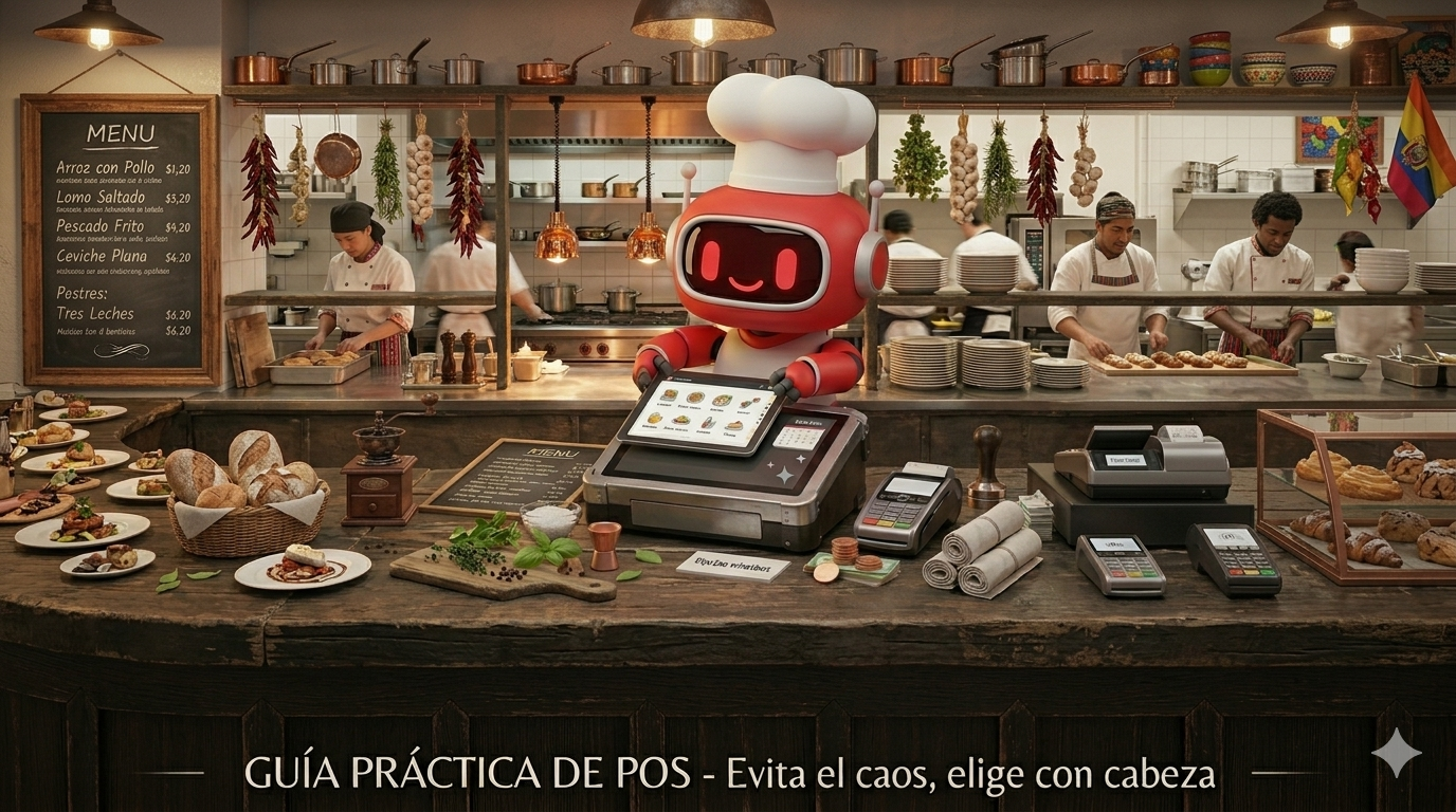 Cómo elegir un POS para tu restaurante sin frustrarte (ni perder dinero)