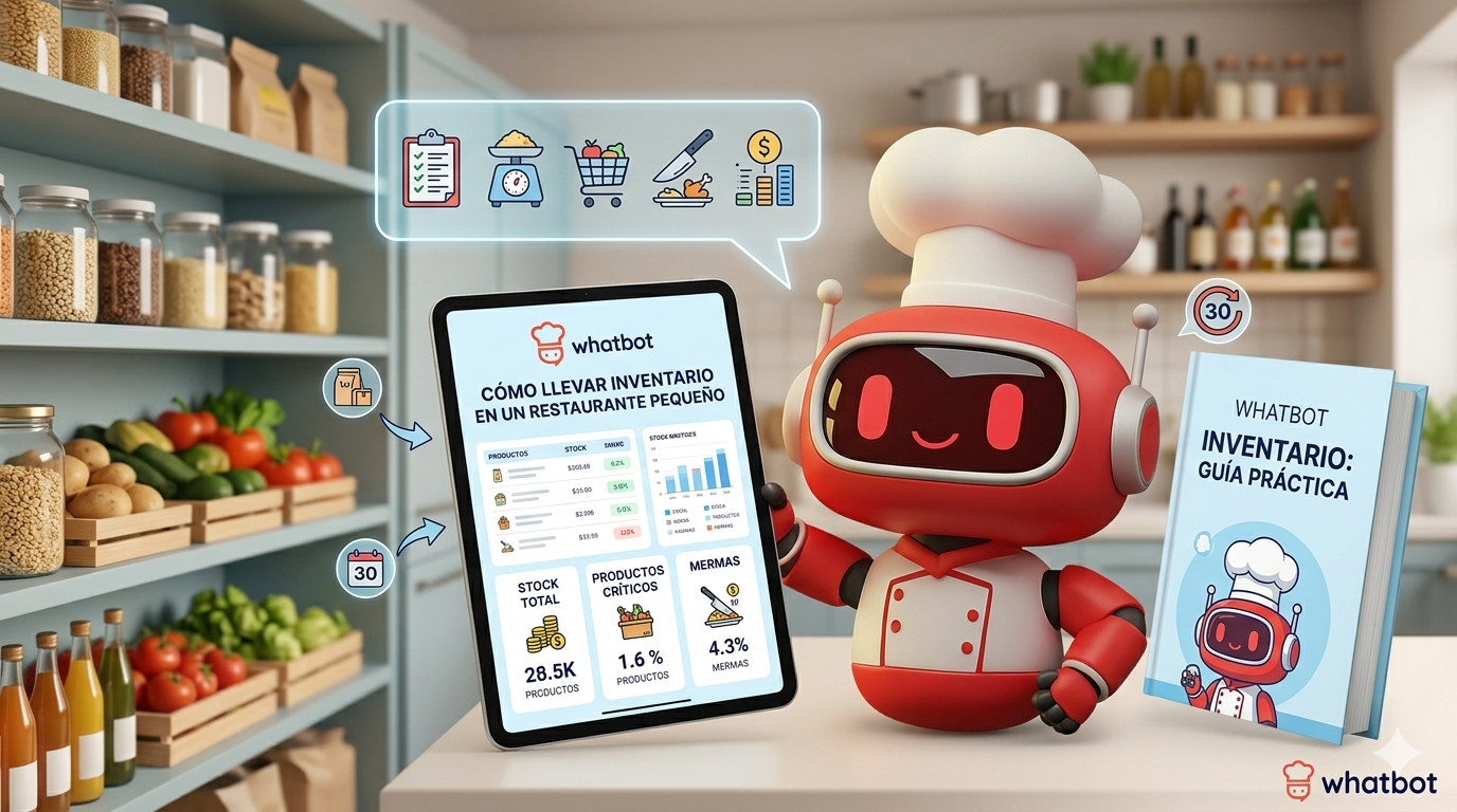 Cómo llevar inventario en un restaurante pequeño: Guía práctica