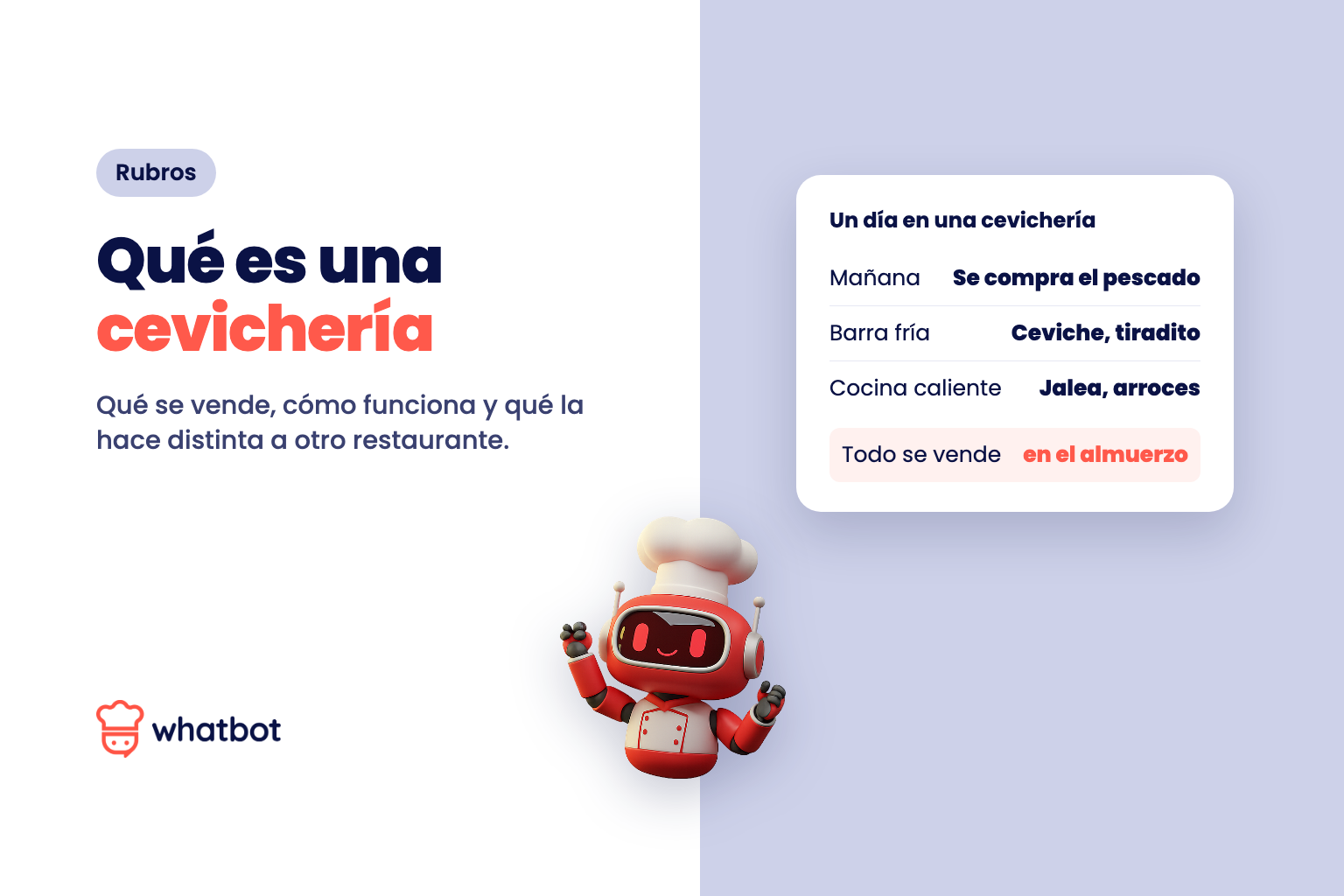 Qué es una cevichería: qué se vende, cómo funciona y qué la hace distinta a otro restaurante